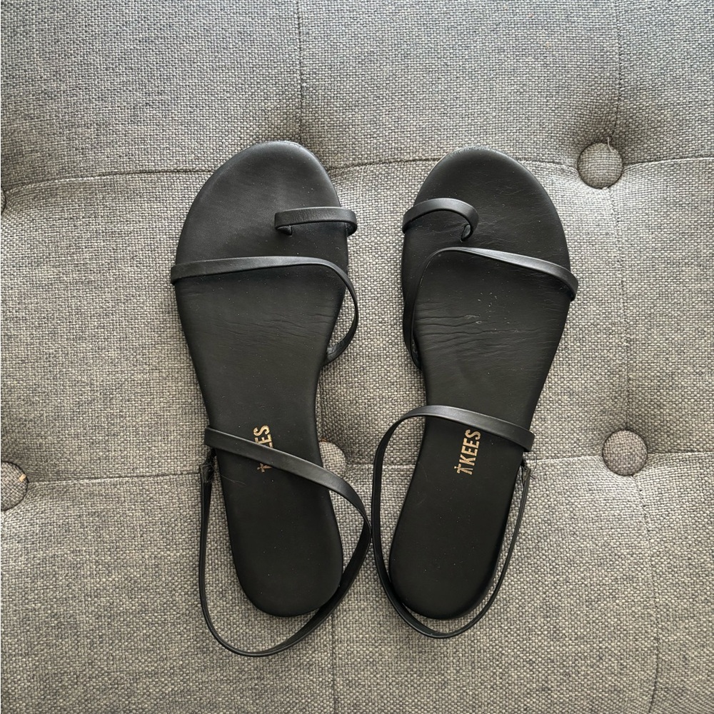 Black Tkees Mia Napa sandals